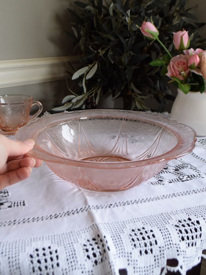 アンティークのガラス食器