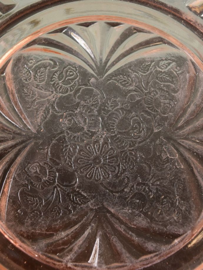 アンティークガラスのボウル