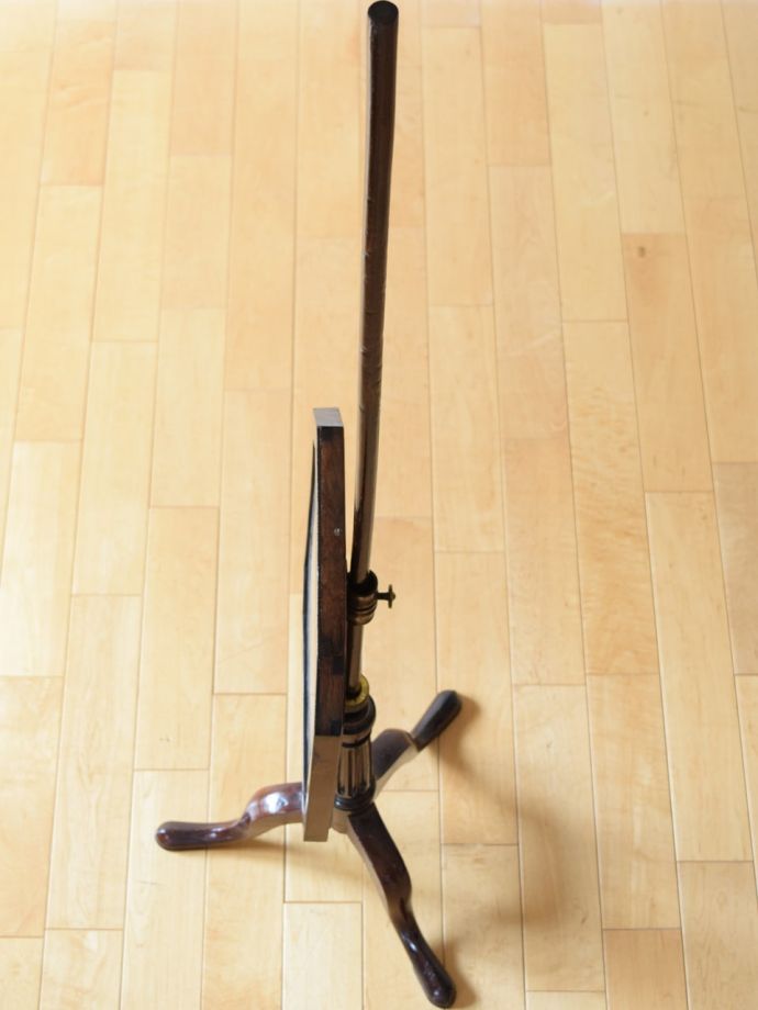 スクリーンを上から見ると