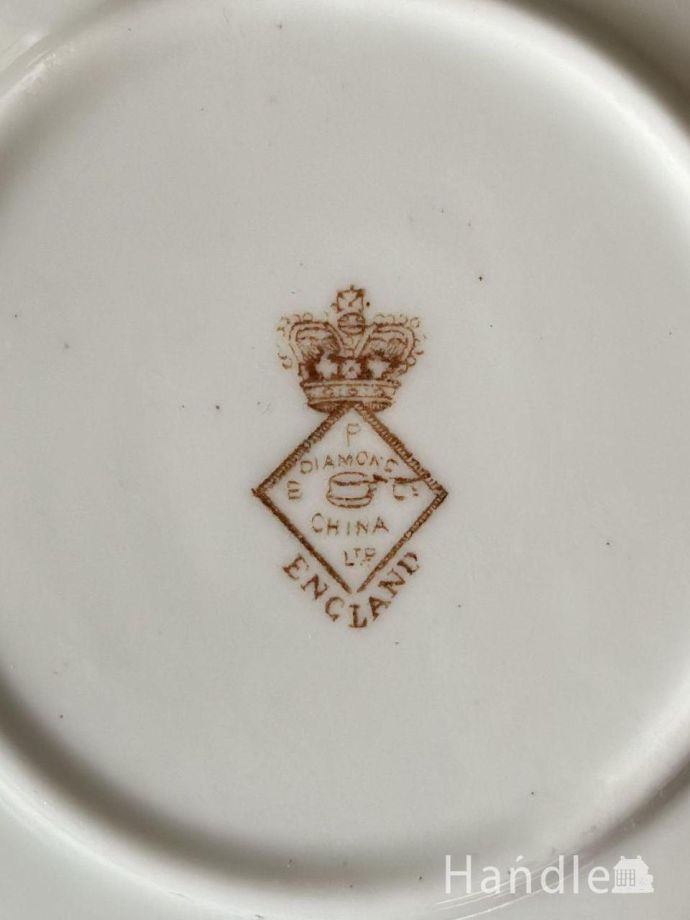 カップ&ソーサーのバックスタンプ