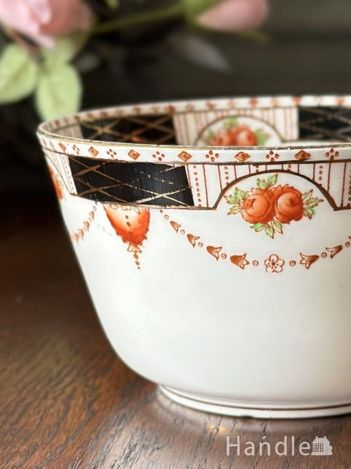 アンティークのシュガーボウル