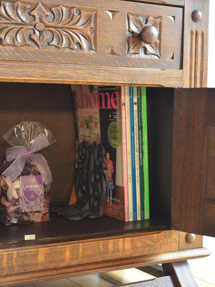 サイドボードの収納力