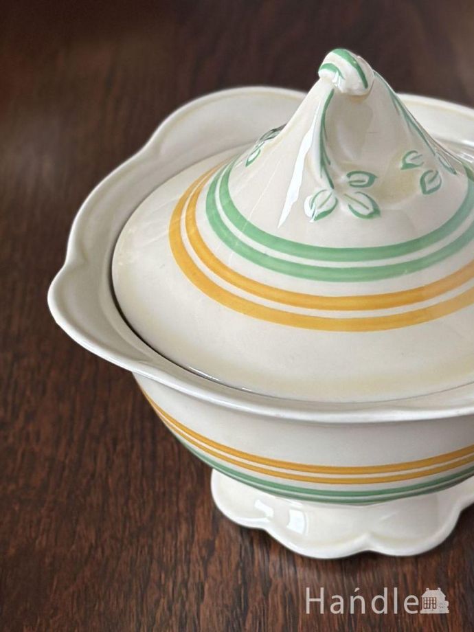 アンティークのシュガーボウル