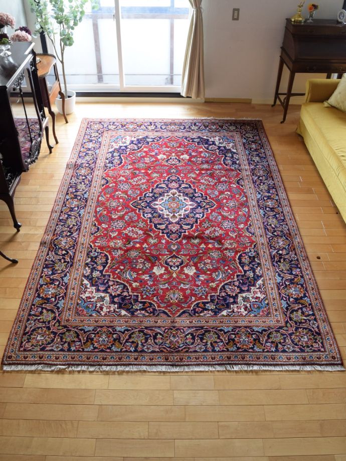 おしゃれなビンテージ絨毯