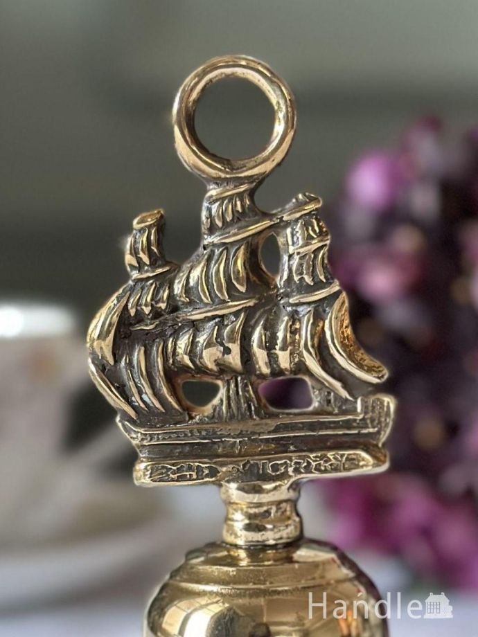 アンティーク真鍮製のベル