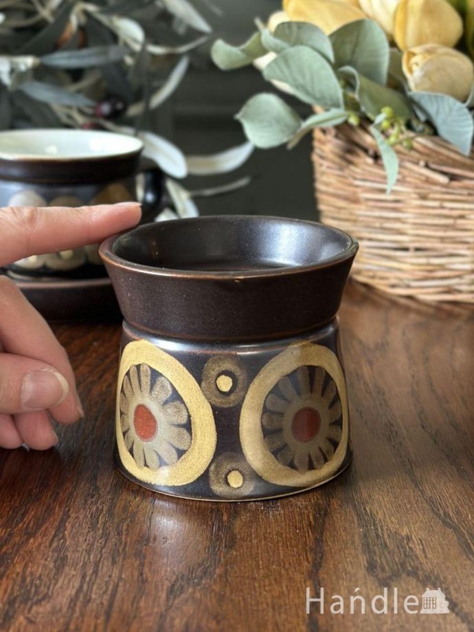 陶磁器のシュガーボウル