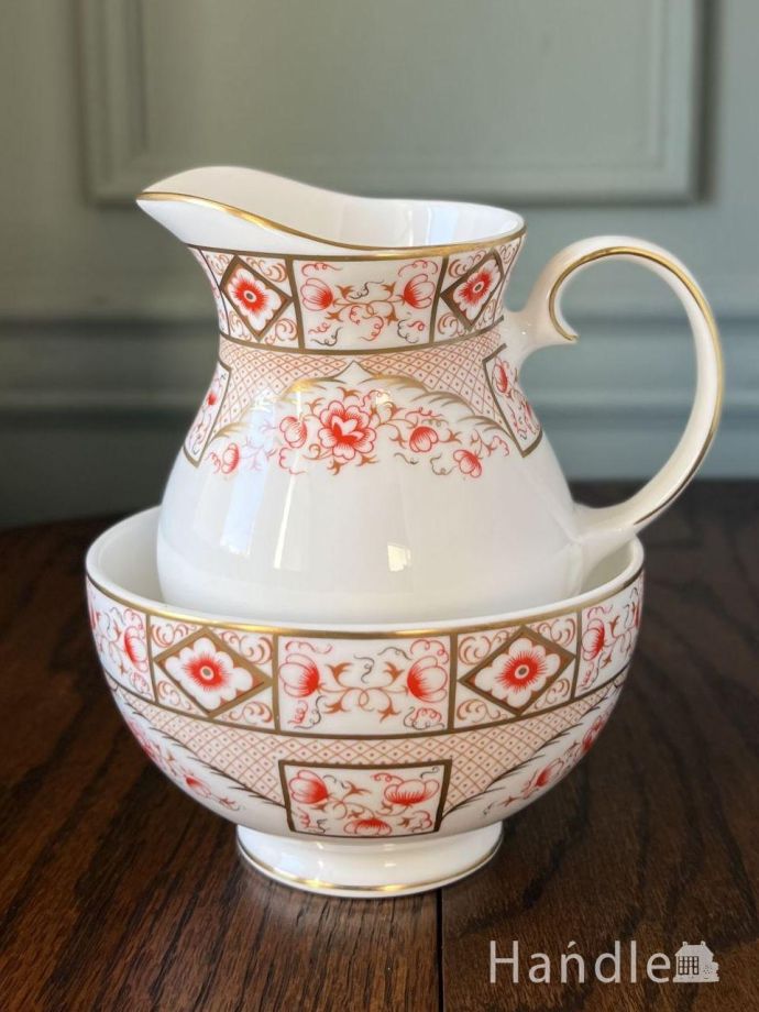 ミルクピッチャー&ボウルのセット