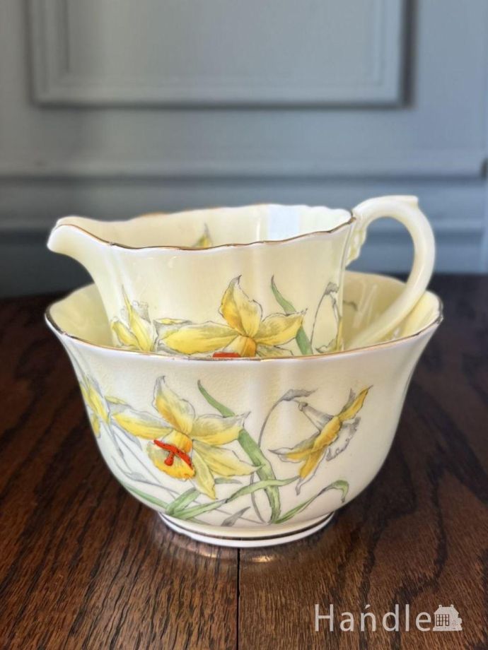 ミルクピッチャー&ボウルのセット