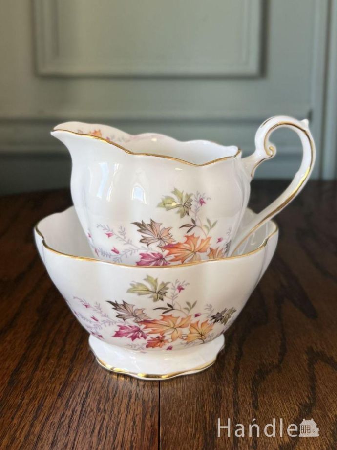 ミルクピッチャー&ボウルのセット