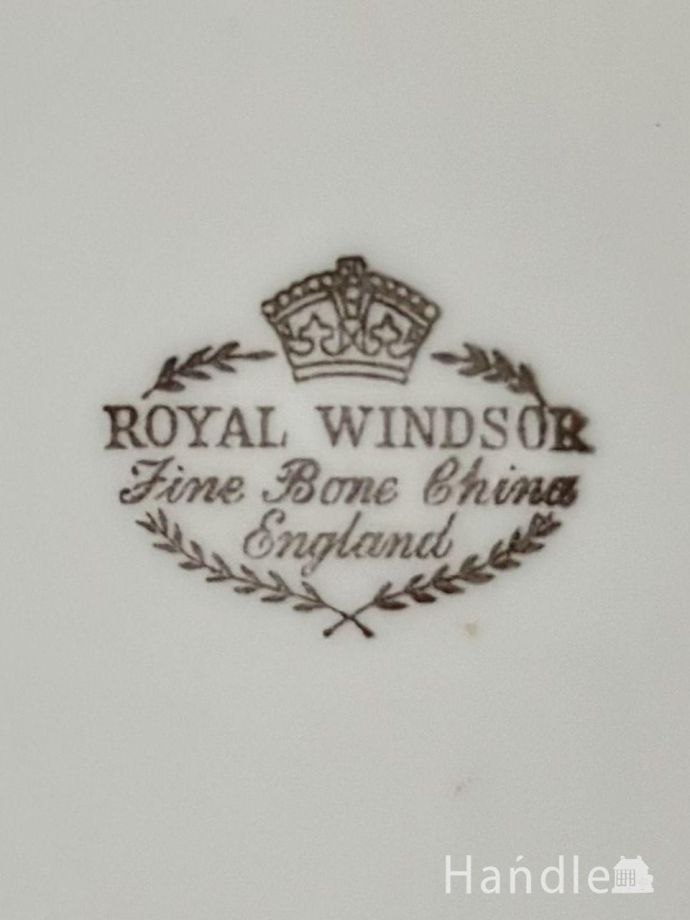 カップ＆ソーサーのバックスタンプ