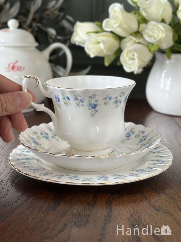 イギリスのカップ&ソーサー(トリオ)