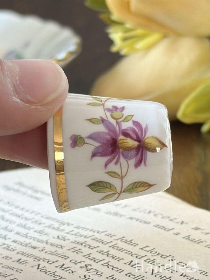 英国アンティークのおしゃれなシンブル