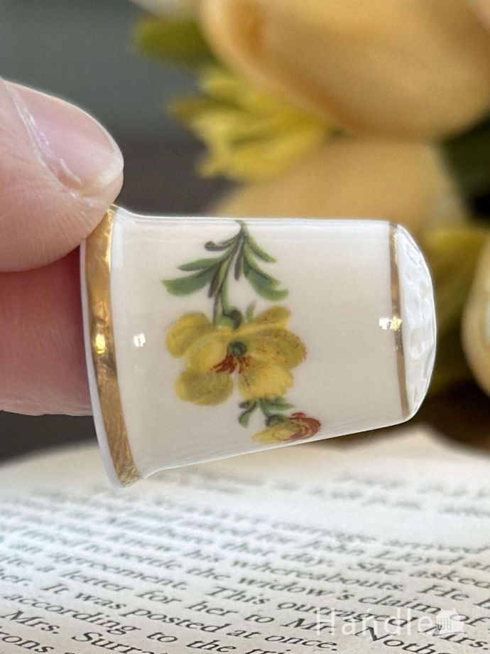 英国アンティークのおしゃれなシンブル