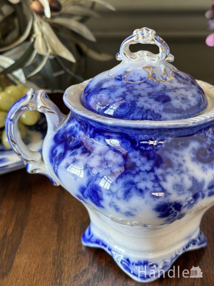 アンティークのシュガーポット