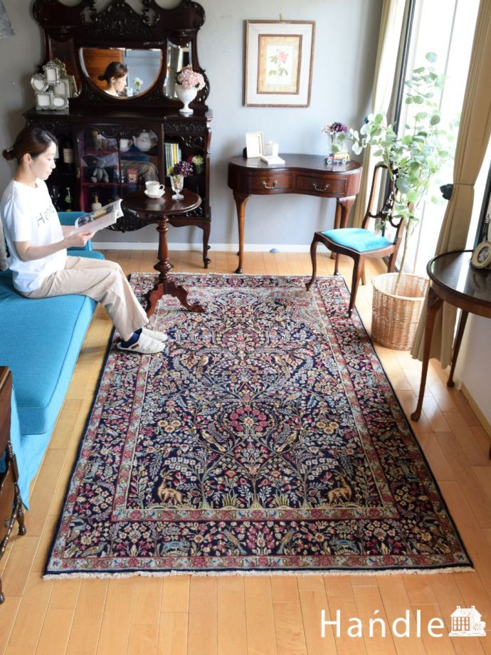 ビンテージのおしゃれな絨毯