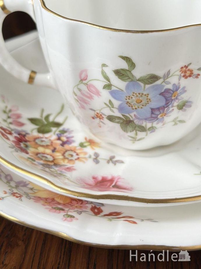 英国アンティークのロイヤルクラウンダービー、DERBY POSIESポジー