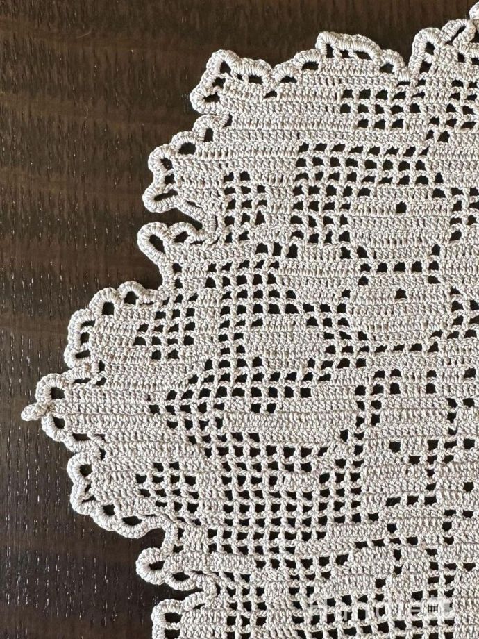 アンティークのドイリー