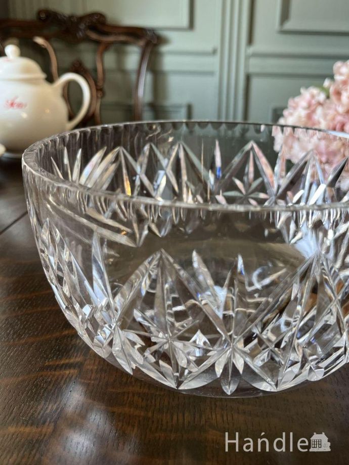 アンティークガラスのボウル