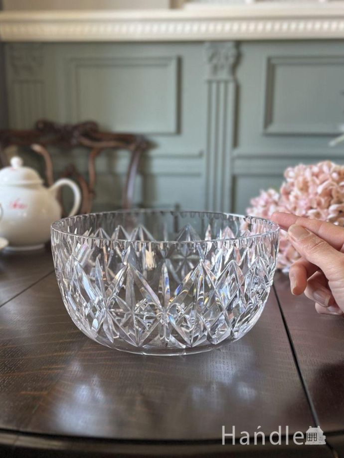 アンティークのガラス食器