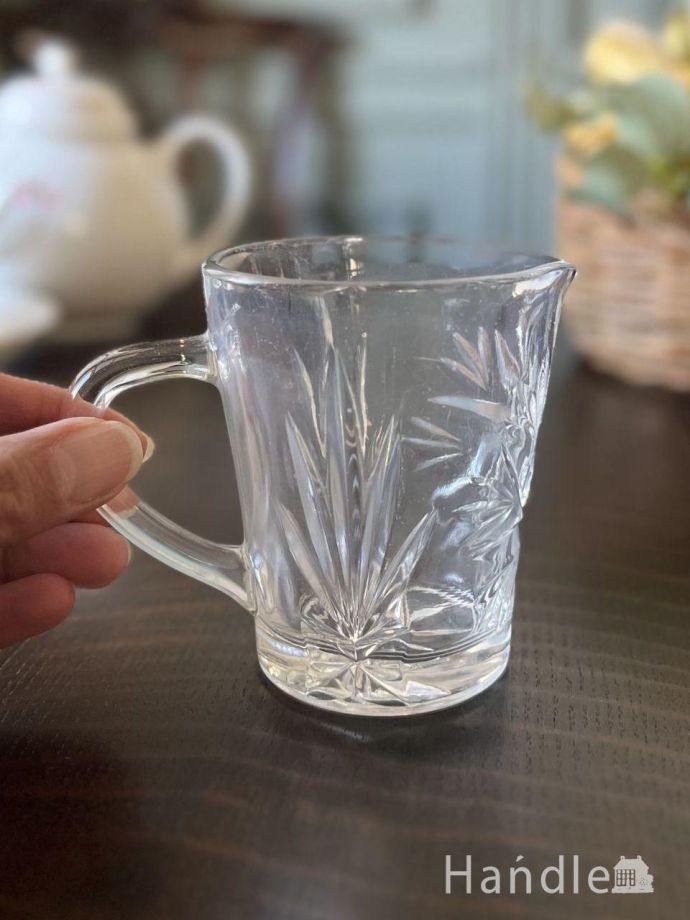 アンティークのガラス食器