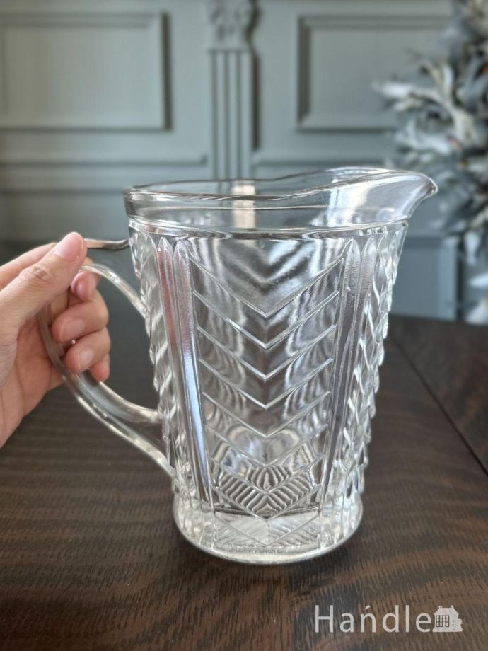 アンティークのガラス食器