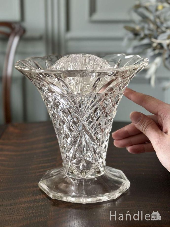 アンティークのガラス雑貨