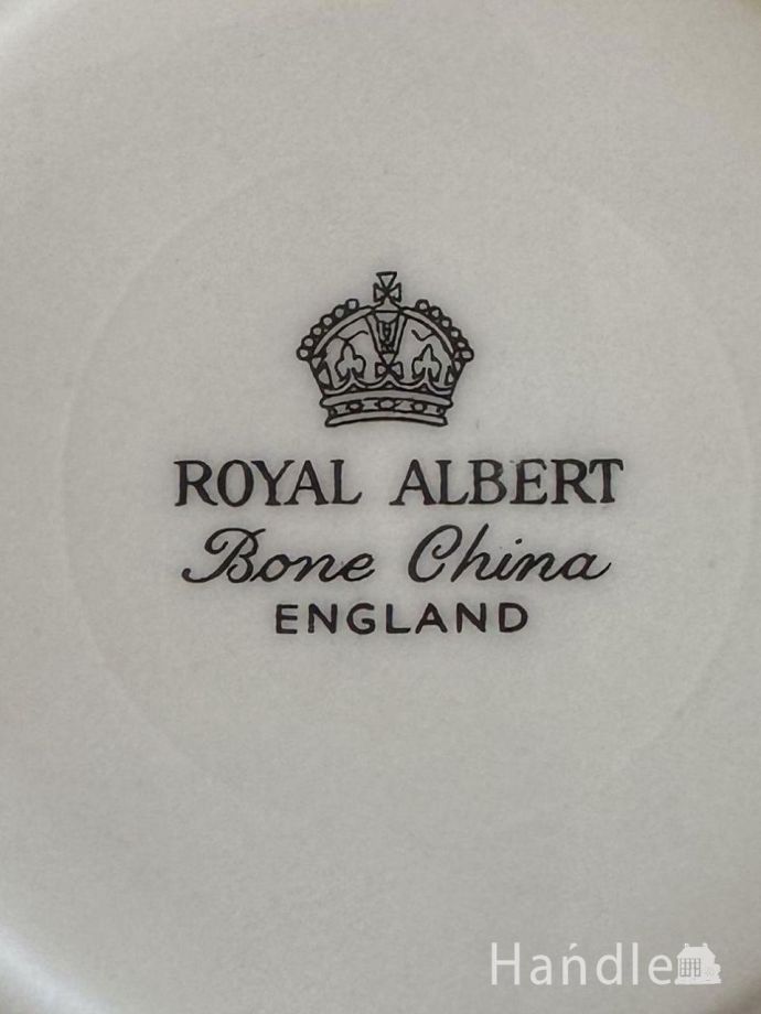 カップ&ソーサーのバックスタンプ