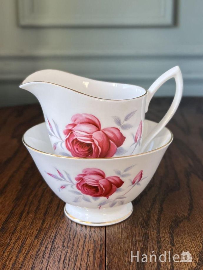 ミルクピッチャー&ボウルのセット