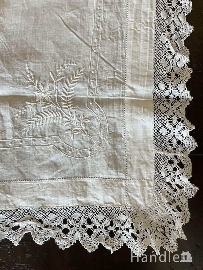 アンティークの布雑貨