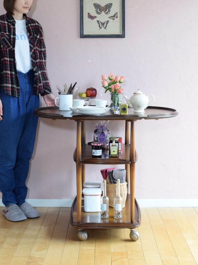 アーコール（ERCOL）のワゴン