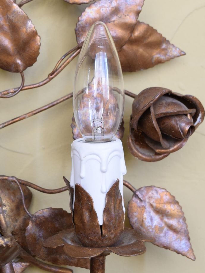 LED電球対応のアンティーク照明