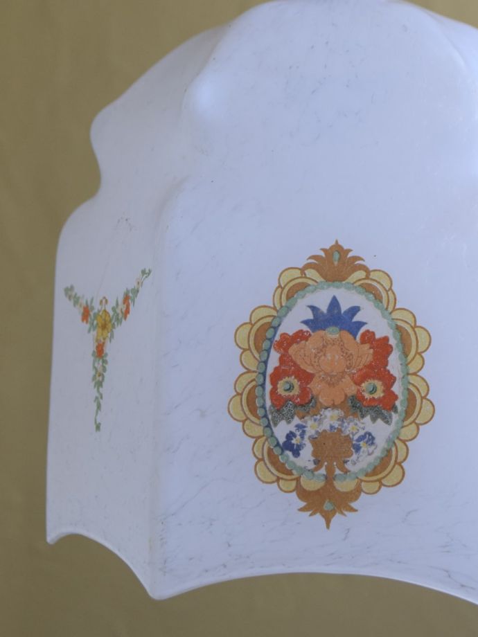 アンティークガラスのシェード