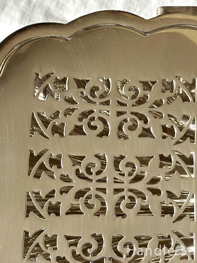 ウォーマー フランスアンティーク イギリスのマッピン＆ウェブ社のシルバー、貝殻の形がおしゃれな