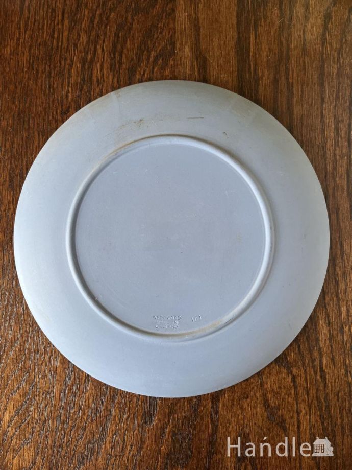 Wedgwoodのジャスパーウェアプレート、1973年生まれのクリスマス