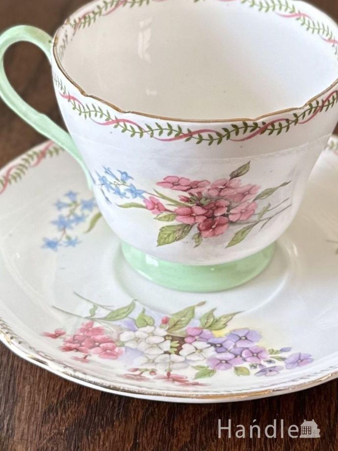 アンティークのカップ&ソーサー