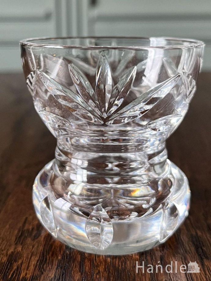 アンティークガラスの雑貨、フラワーベース