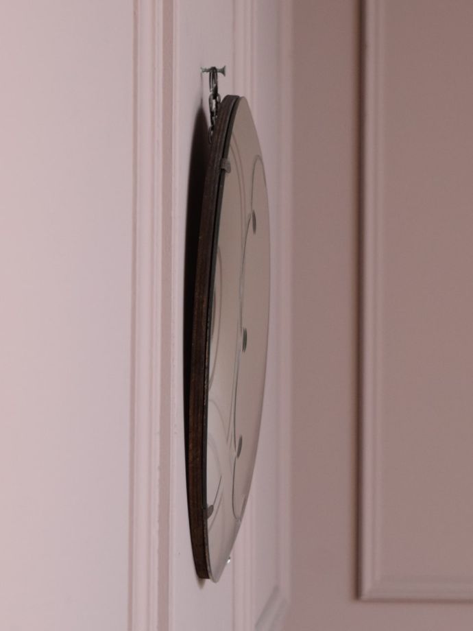 アンティークミラーの側面