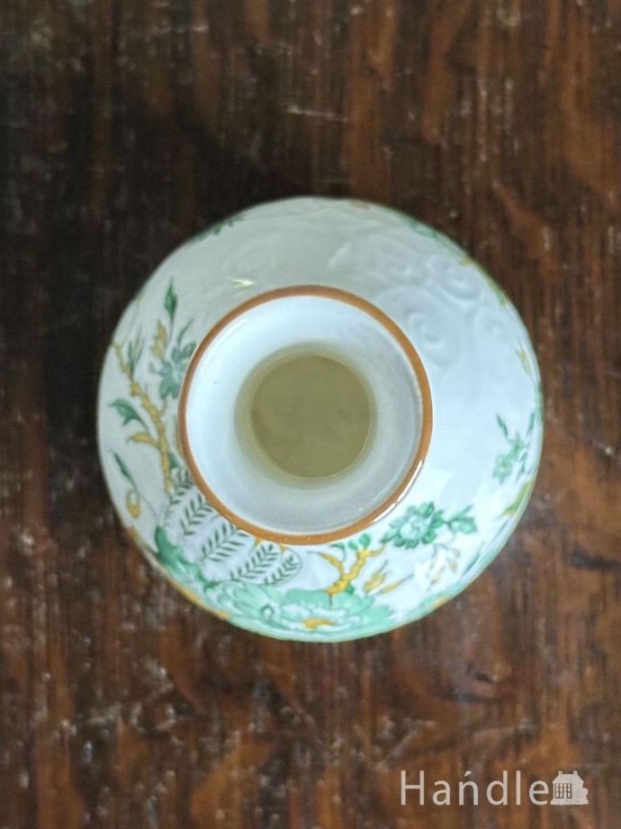 イギリスから届いたクラウンスタッフォードシャーの花瓶、九龍の