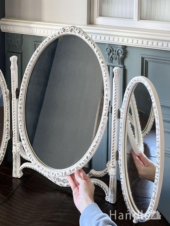 アンティークの鏡