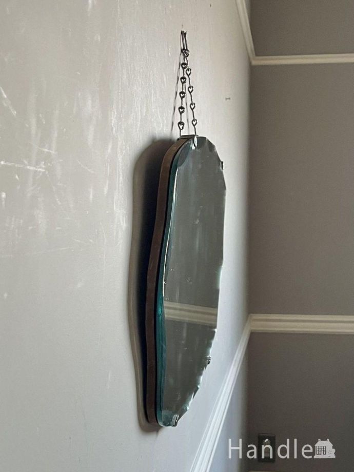 アンティークミラーの側面