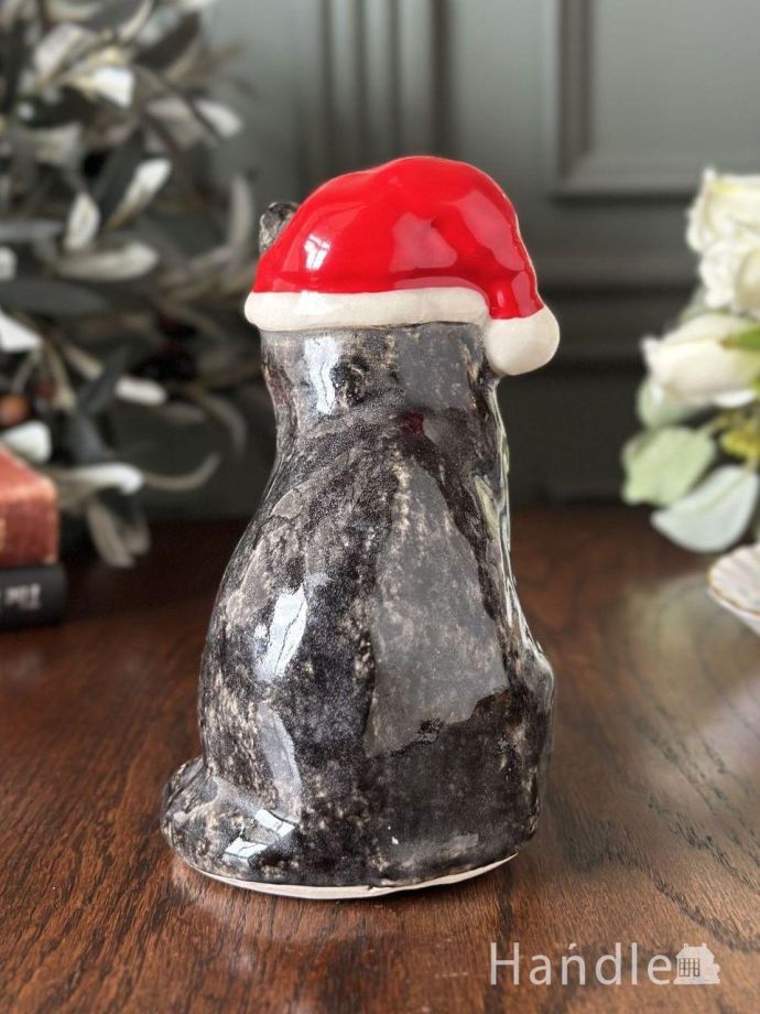 イギリス生まれの猫の置物