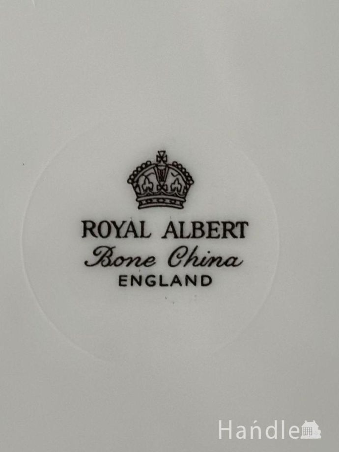 カップ＆ソーサーのバックスタンプ