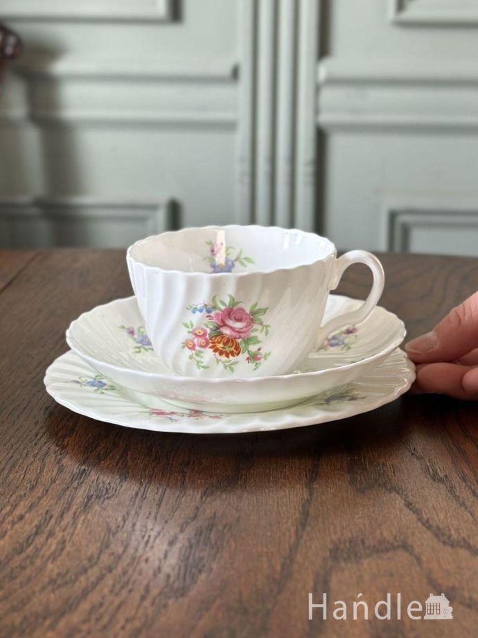 イギリスから届いたアンティークのミントン、ロゼッタ（ROSETTA