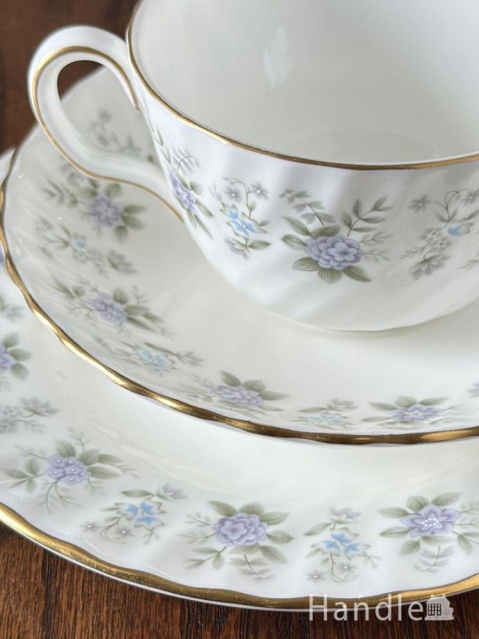 アンティークのカップ&ソーサー(トリオ)