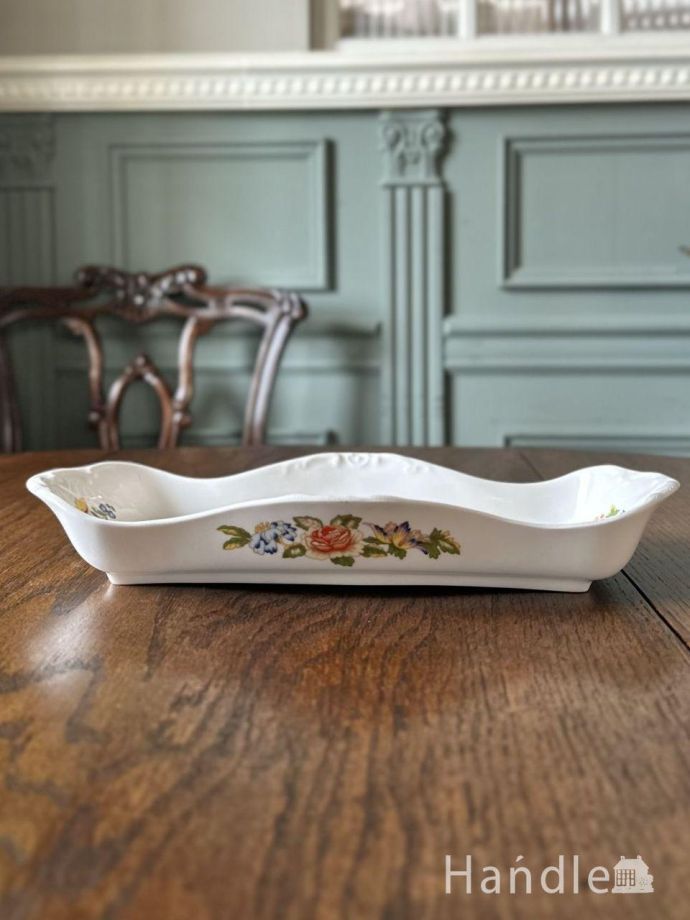 英国アンティークのおしゃれなトレイ