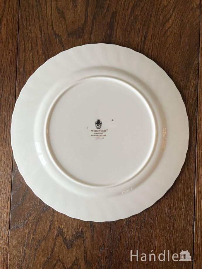 プレートの後ろ