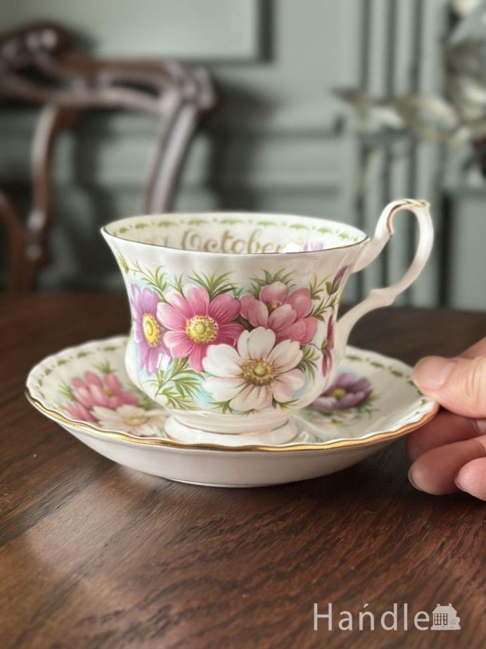 アンティークのカップ&ソーサー