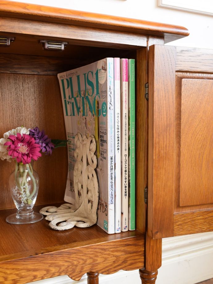 サイドボードの収納量