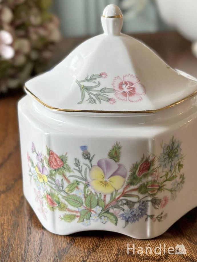 アンティークのシュガーポット