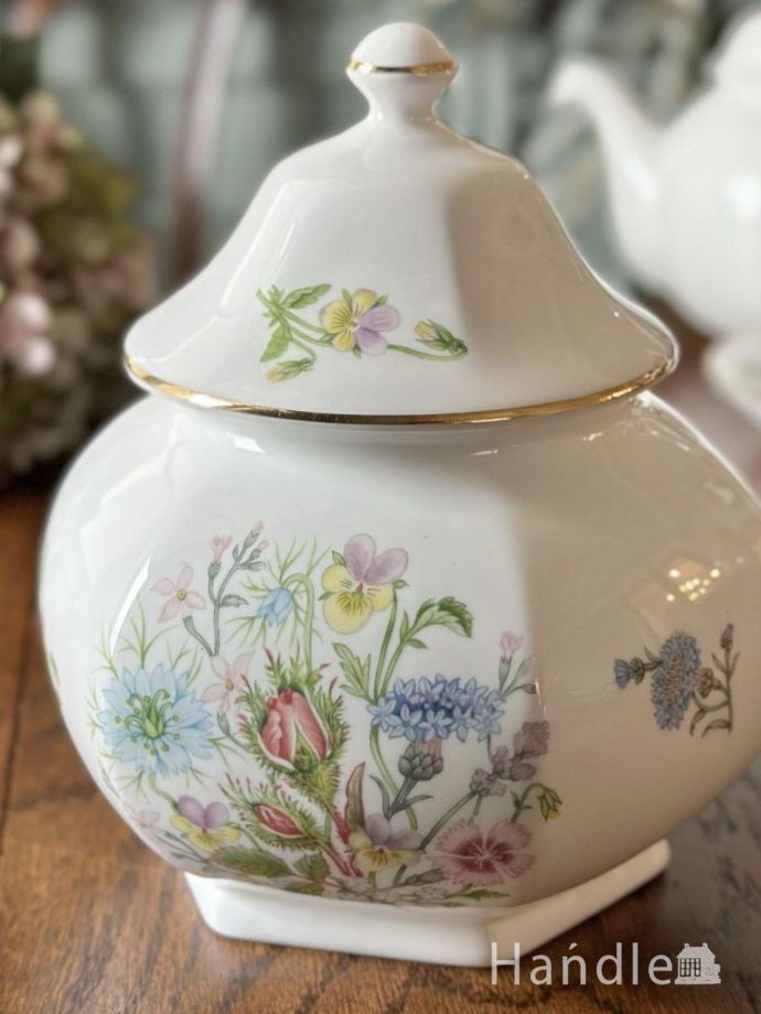 アンティークのシュガーポット